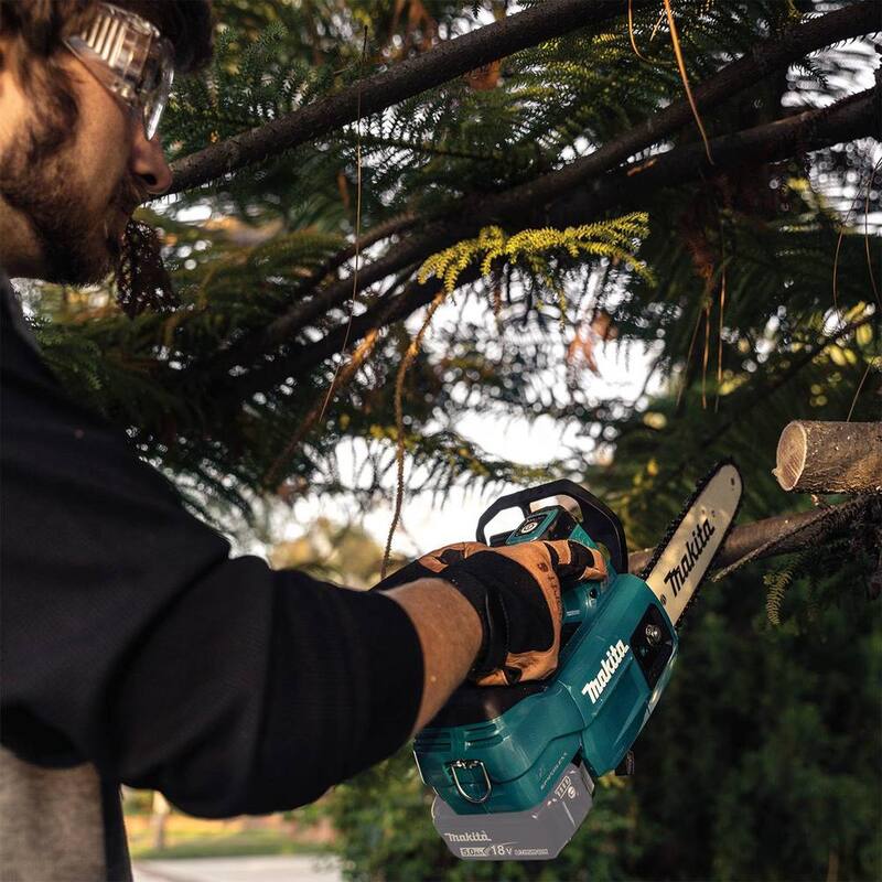 Sierra de cadena con mango superior sin escobillas de 18V de litio Makita LXT de 10 pulgadas (solo herramienta) - XCU06Z