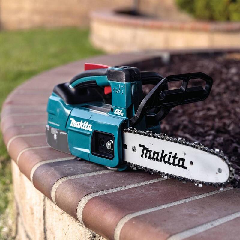 Sierra de cadena con mango superior sin escobillas de 18V de litio Makita LXT de 10 pulgadas (solo herramienta) - XCU06Z