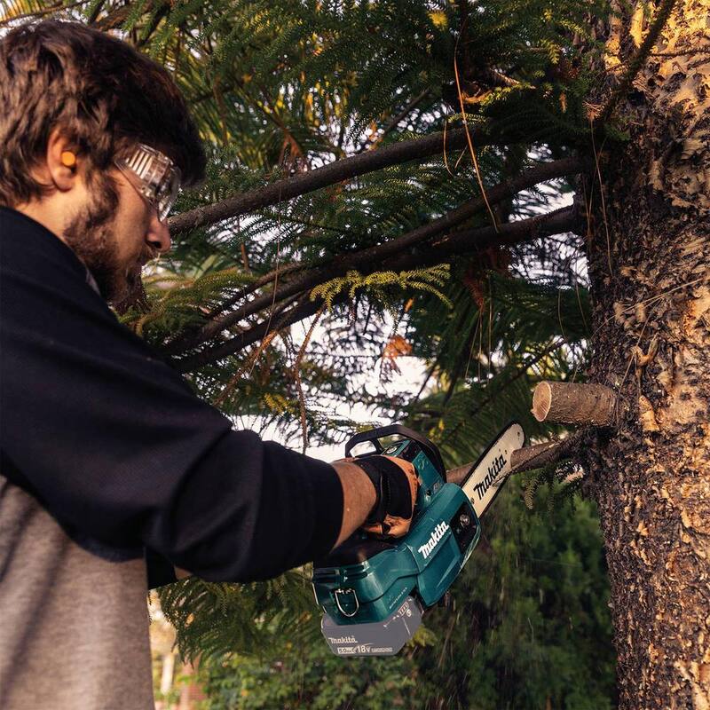 Sierra de cadena con mango superior sin escobillas de 18V de litio Makita LXT de 10 pulgadas (solo herramienta) - XCU06Z