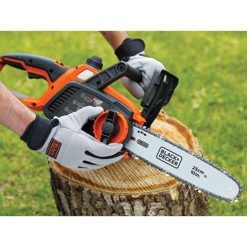 BLACK+DECKER 20V MAX 10 in. Juego de motosierra a batería con (1) batería de 2Ah y cargador - LCS1020