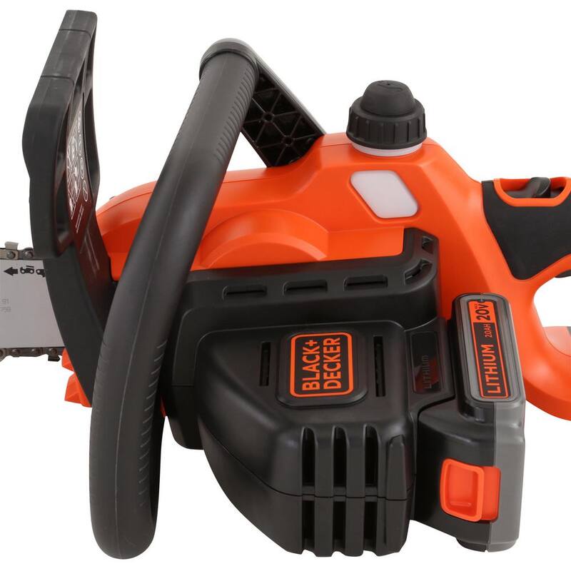 BLACK+DECKER 20V MAX 10 in. Juego de motosierra a batería con (1) batería de 2Ah y cargador - LCS1020