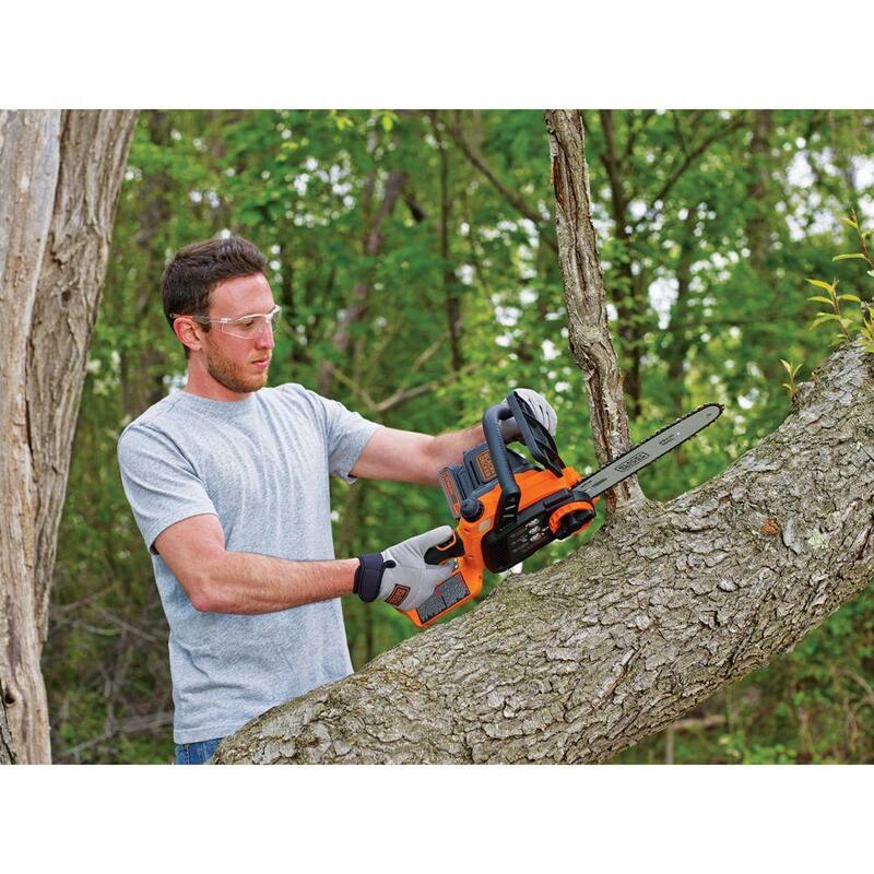 BLACK+DECKER 20V MAX 10 in. Juego de motosierra a batería con (1) batería de 2Ah y cargador - LCS1020