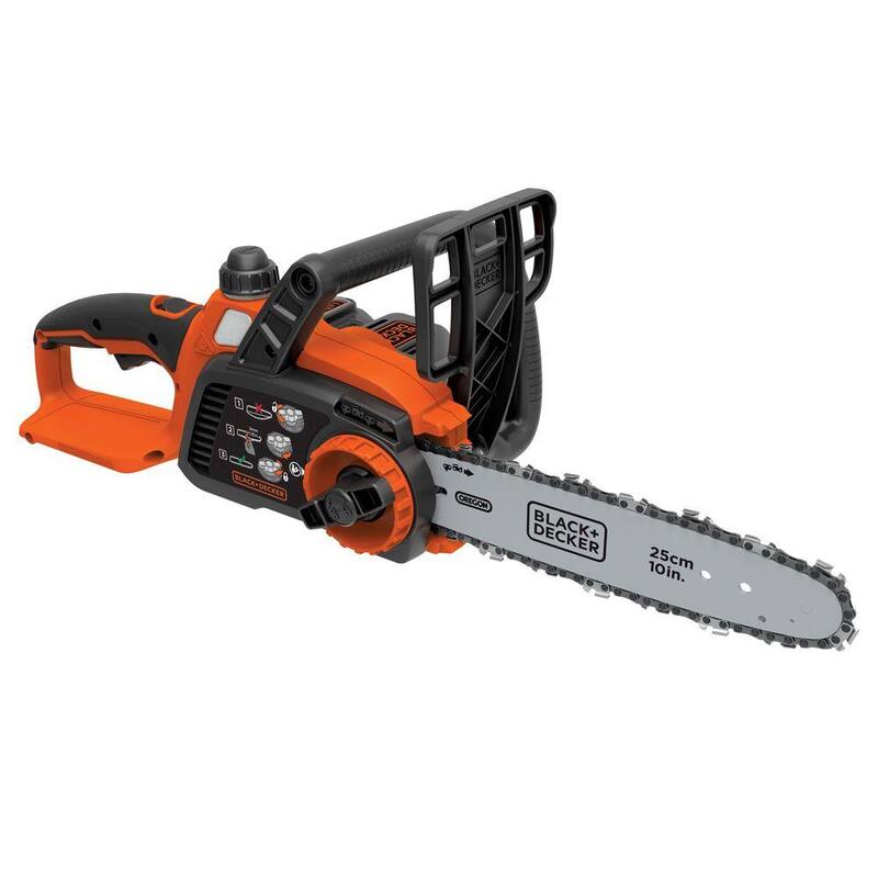 BLACK+DECKER 20V MAX 10 in. Juego de motosierra a batería con (1) batería de 2Ah y cargador - LCS1020