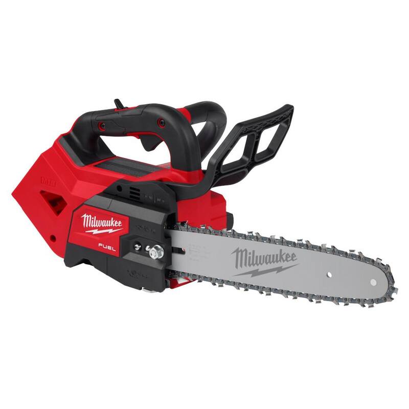 Si no, Milwaukee M18 FUEL 12 in. 18V Sierra de Cadena con Asa Superior Inalámbrica sin Escobillas de Iones de Litio (Herramienta Únicamente) - 2826-20C