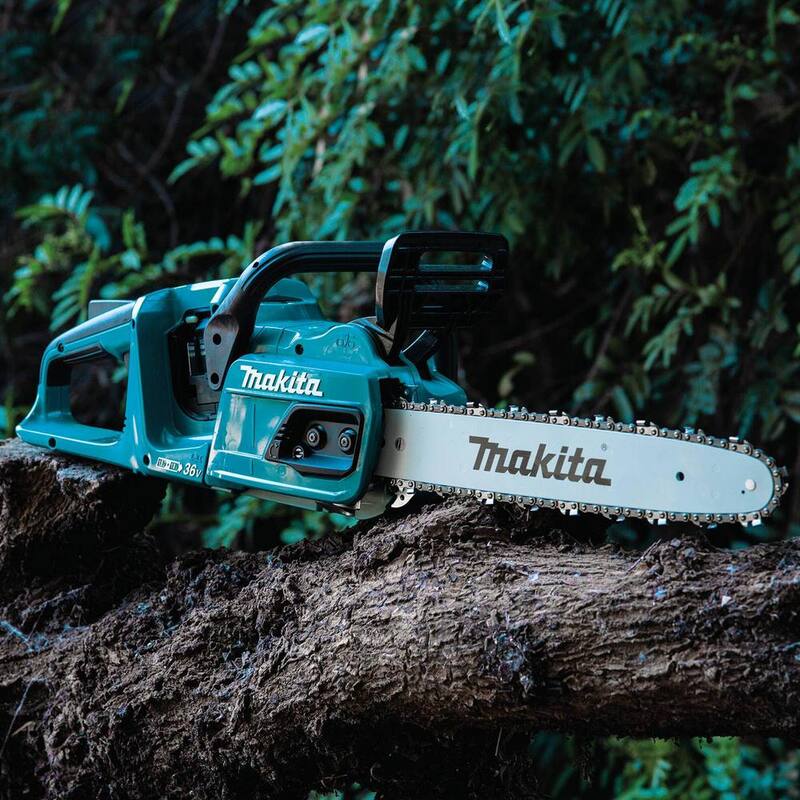 Makita LXT 14 pulgadas 18V X2 (36V) Sierra de cadena con batería de iones de litio sin escobillas (Herramienta solamente) - XCU07Z