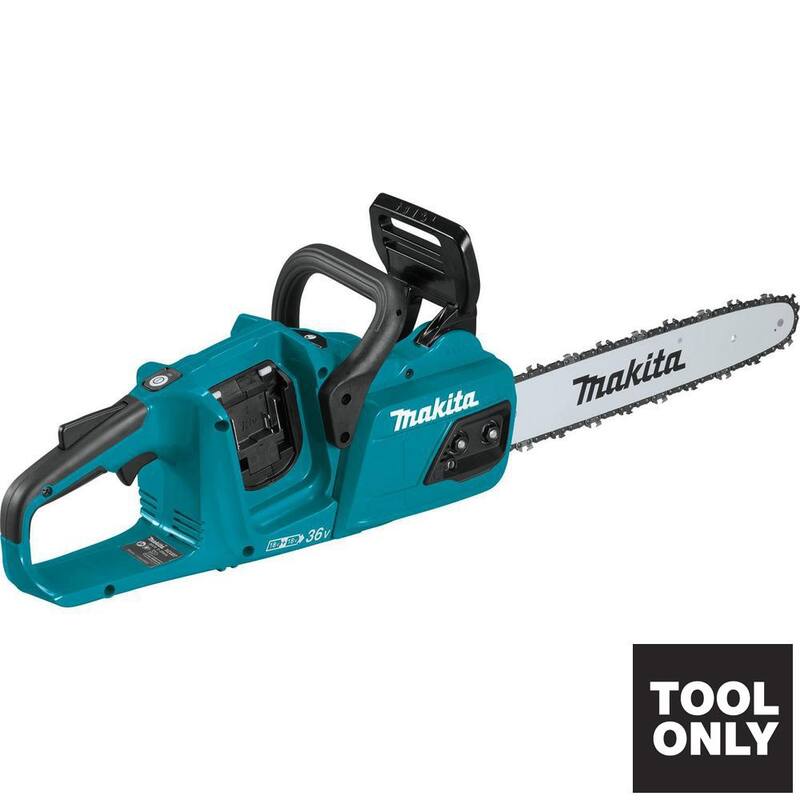 Makita LXT 14 pulgadas 18V X2 (36V) Sierra de cadena con batería de iones de litio sin escobillas (Herramienta solamente) - XCU07Z