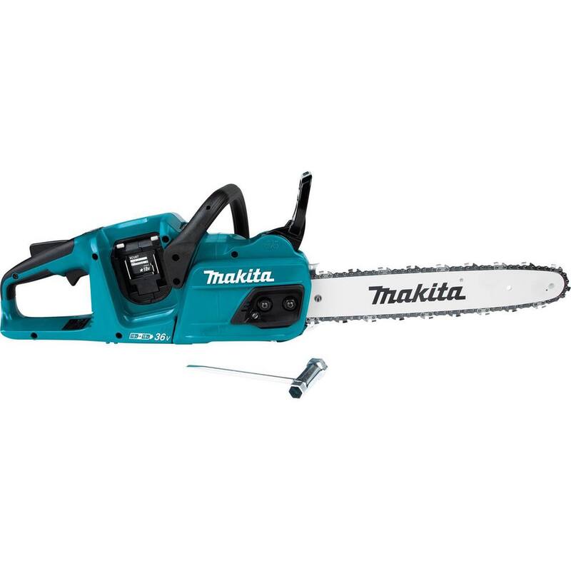 Makita LXT 14 pulgadas 18V X2 (36V) Sierra de cadena con batería de iones de litio sin escobillas (Herramienta solamente) - XCU07Z