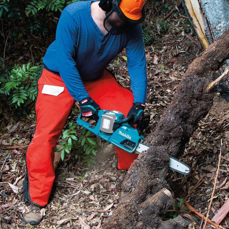 Makita LXT 14 pulgadas 18V X2 (36V) Sierra de cadena con batería de iones de litio sin escobillas (Herramienta solamente) - XCU07Z