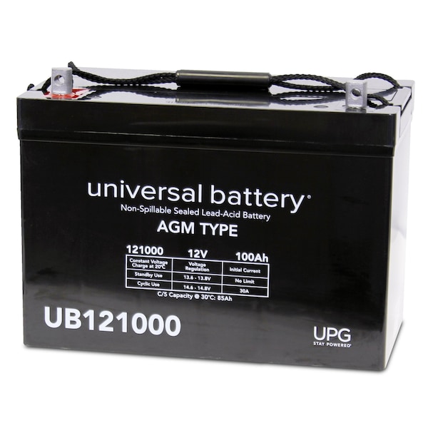 Upg Sealed Lead-Acid Battery, 12V, Lead Acid Chemistry - 45978