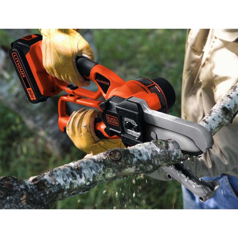 BLACK+DECKER 20V MAX 6 pulg. Tijera cortadora de batería, solo herramienta - LLP120B