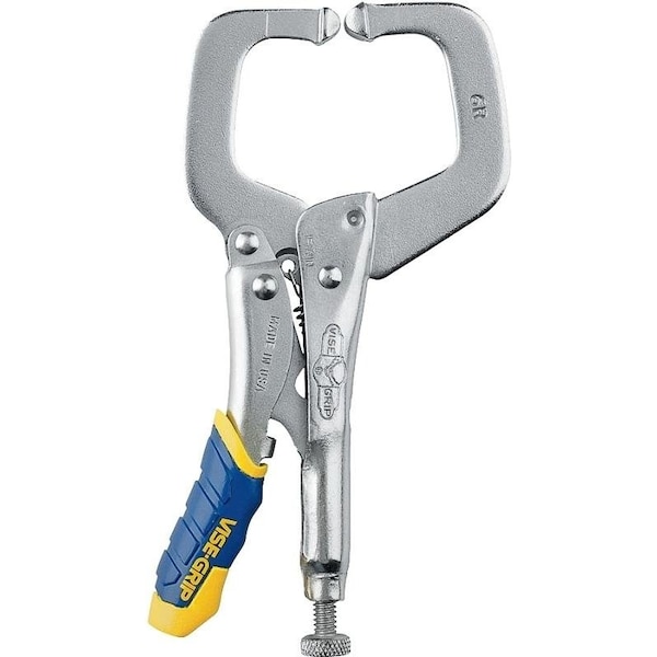 Irwin 17T CClamp, 300 lb Clamping, 218 in Max Opening Size, 112 in D Throat, Steel Body - IRHT82585/17T