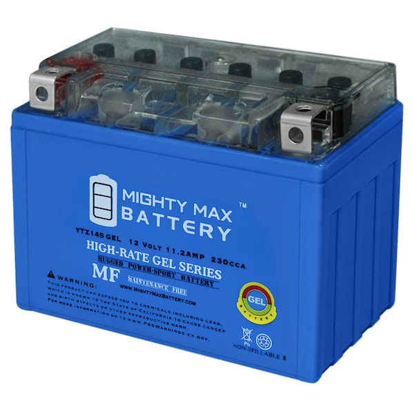 Mighty Max Battery YTZ14S 230CCA GEL Battery for Honda ST1300 ABS (2003 - 2012) - YTZ14SGEL5