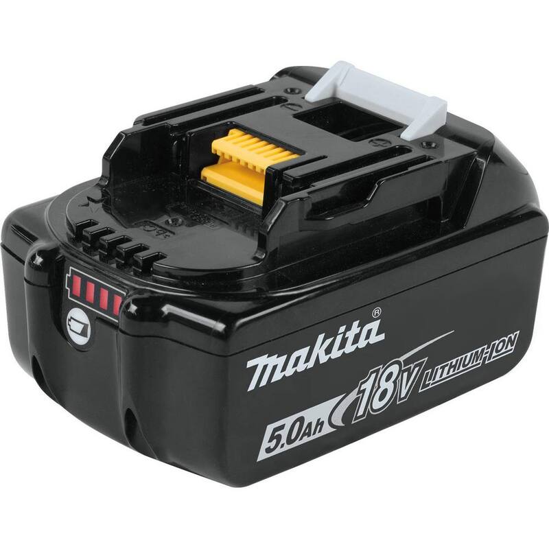 Makita LXT 14 pulgadas 18V X2 (36V) Sierra de cadena con batería de iones de litio sin escobillas, kit con cuatro baterías de 5.0 Ah y cargador - XCU03PT1