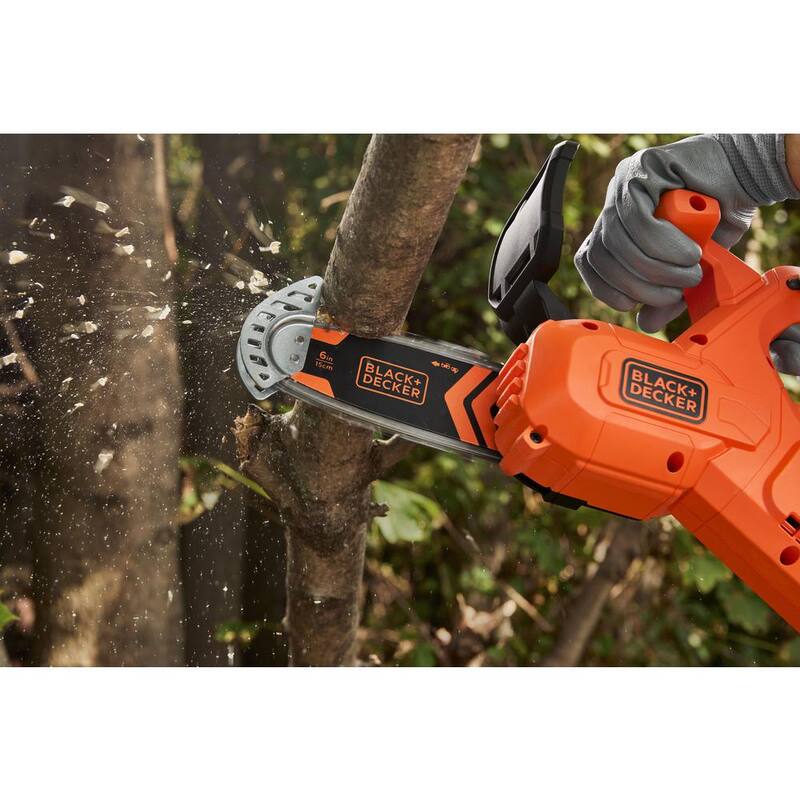 Sierra eléctrica para podar a batería de 20 voltios de 6 pulgadas y iones de litio con batería de 1.5Ah y cargador - BCCS320C1