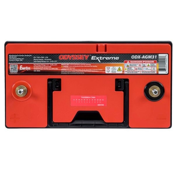 Odyssey Extreme 12V AGM Battery Group 31 - ODX-AGM31