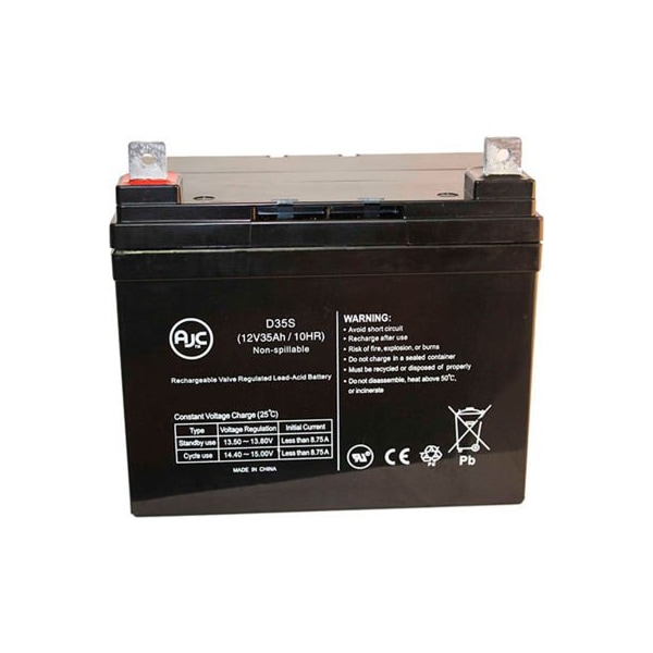 Battery Clerk AJC  Power Patrol SLA1155 Sealed Lead Acid - AGM - VRLA Battery - AJC-D35S-J-1-140295