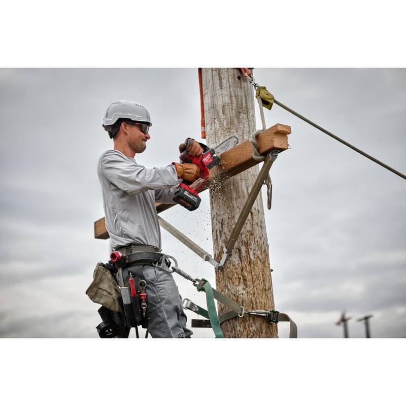 HACHA eléctrica sin escobillas de batería de iones de litio de 18V Milwaukee M18 FUEL 8 pulgadas con M18 FUEL 16 pulgadas Chainsaw (2 herramientas) - 3004-20-2727-20