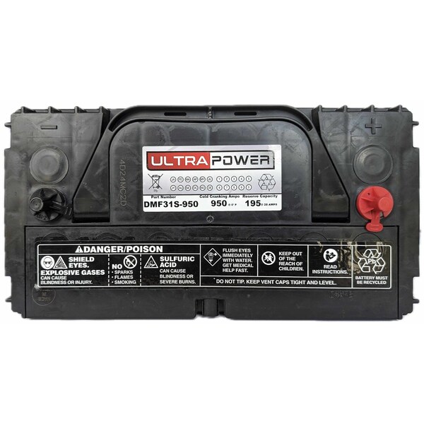 Ultrapower 950 CCA Maintenance-Free Heavy Duty Battery Group 31S - DMF31S-950
