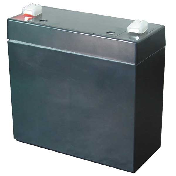 Zoro Select Battery, Sealed Lead Acid, 4V, 9Ah, Faston - 5EFE8