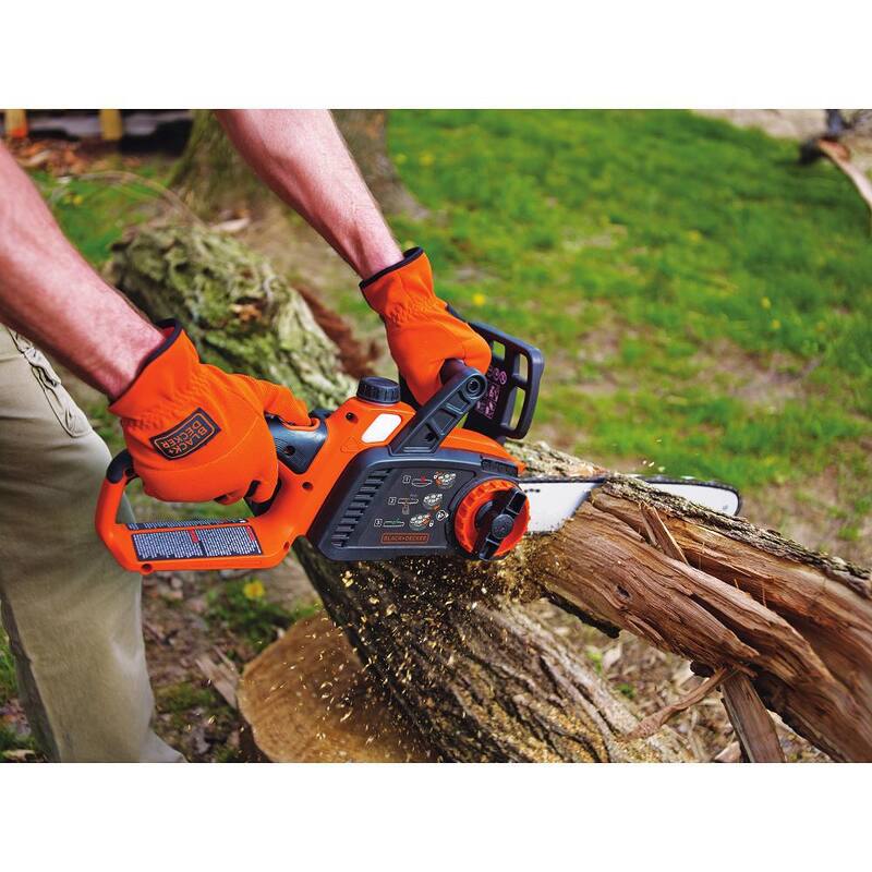 Kit de motosierra con batería BLACK+DECKER de 40 V MAX de 10 pulgadas con (1) batería de 2 Ah y cargador - LCS1240