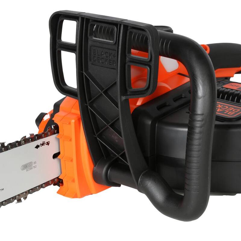 Kit de motosierra con batería BLACK+DECKER de 40 V MAX de 10 pulgadas con (1) batería de 2 Ah y cargador - LCS1240