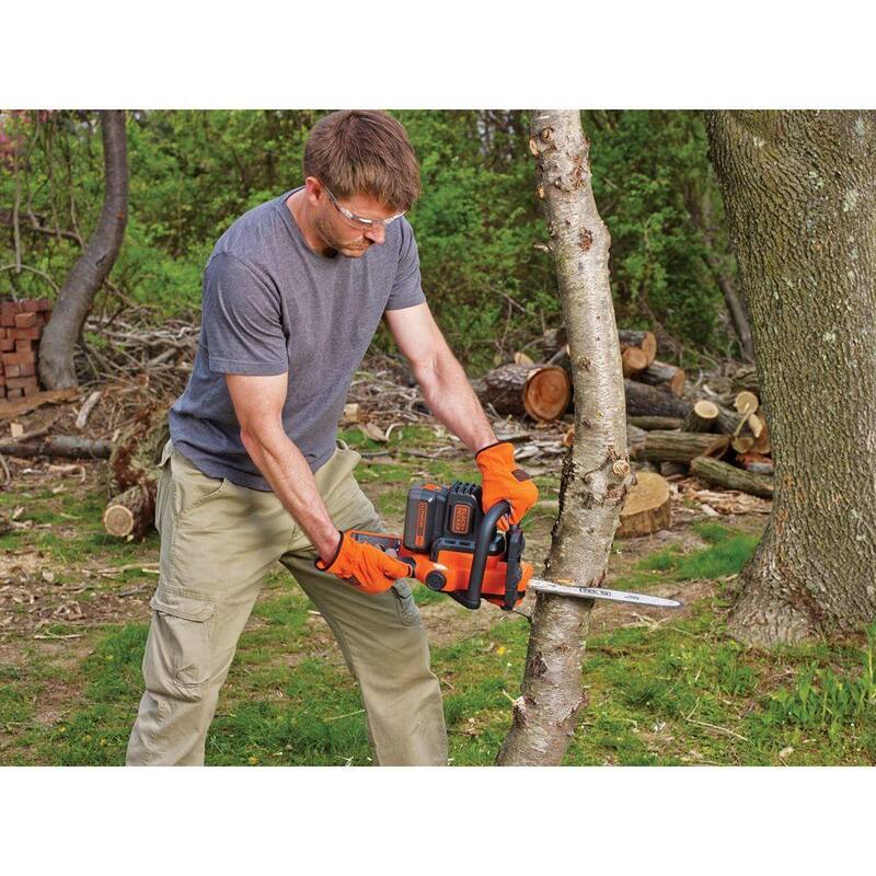 Kit de motosierra con batería BLACK+DECKER de 40 V MAX de 10 pulgadas con (1) batería de 2 Ah y cargador - LCS1240