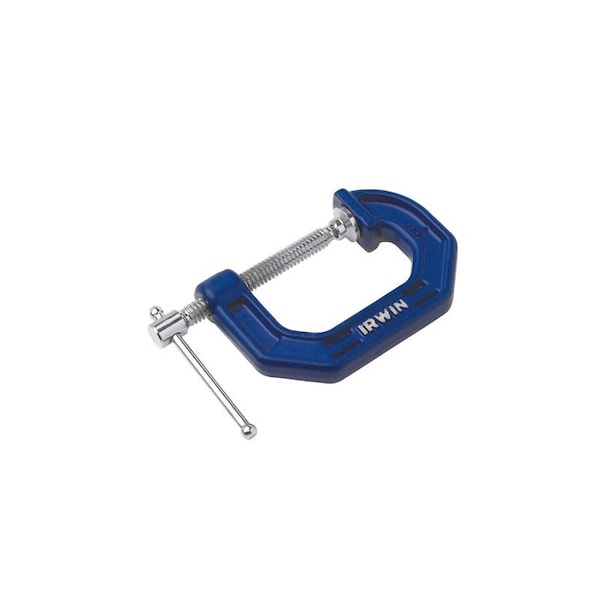 Irwin Quick-Grip 1 in. X 1-1/8 in. D Adjustable C-Clamp 900 lb - 225101ZR