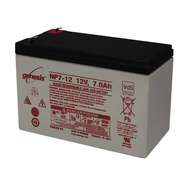 Enersys EnerSys Genesis NP7-12 Lead Acid Battery - For Multipurpose - NP7-12