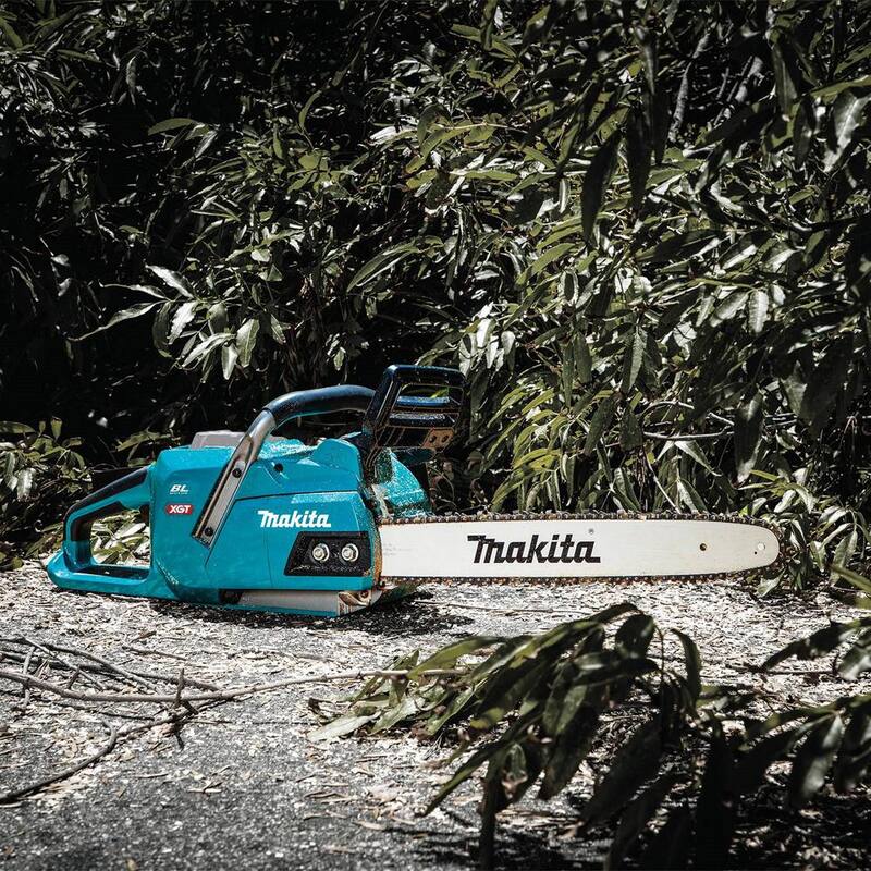 Makita XGT 18 pulgadas 40V máx. motosierra eléctrica sin escobillas con batería (Herramienta solamente) - GCU04Z