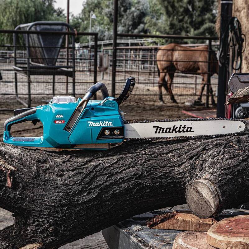 Makita XGT 18 pulgadas 40V máx. motosierra eléctrica sin escobillas con batería (Herramienta solamente) - GCU04Z