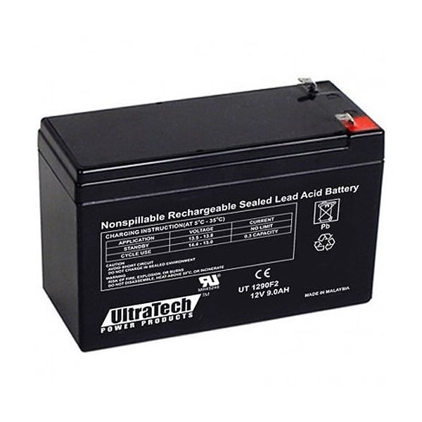 Ultratech 12V 9AH SLA BATTERY F2 - IM-1290F2
