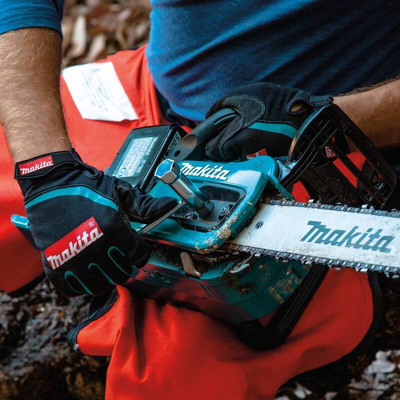 Kit de sierra de cadena con batería de ion de litio sin escobillas Makita LXT de 14 pulgadas y 18V X2 (36V) (5.0Ah) - XCU07PT