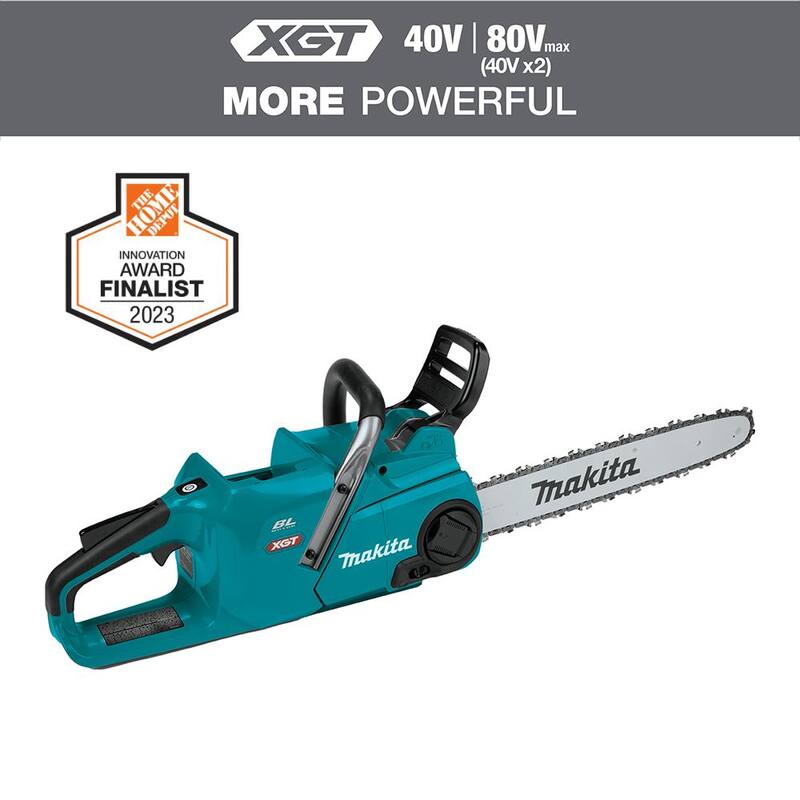 Makita XGT 18 pulgadas 40V máx. Motosierra eléctrica sin escobillas de batería (solo herramienta) - GCU06Z
