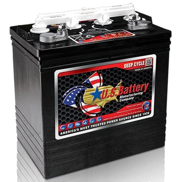 U.S. Battery US-8VGCE-XC2 8V 155Ah Deep Cycle Flooded Battery Group GC8, 8PK - US 8VGCE XC2
