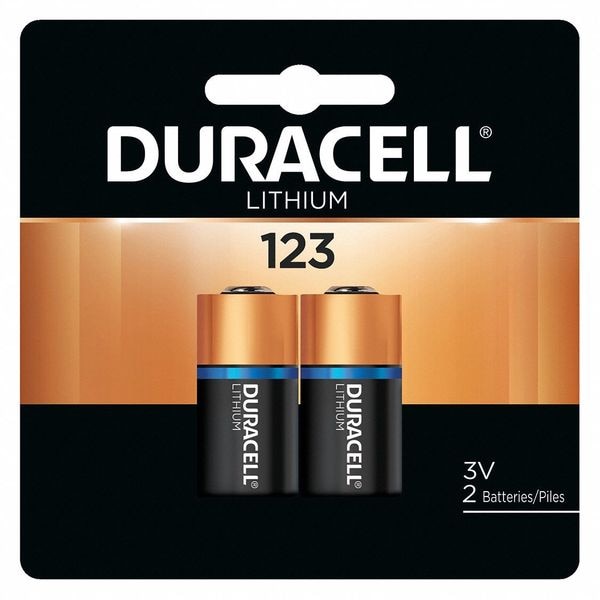 Duracell Duracell ULTRA DL123 Camera Battery - For Camera - Battery Rechargeable - 1550 mAh - 3 V DC - DL123