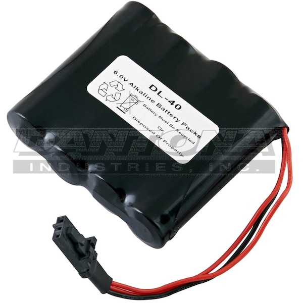 Dantona Dantona Battery - 2200 mAh - 6 V DC - 1-/ Pack - DL-40