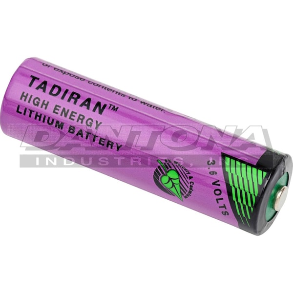 Tadiran Dantona Battery - AA - 2100 mAh - 3.6 V DC - 1-/ Pack - COMP-6