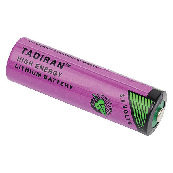 Tadiran Dantona Battery - AA - 2100 mAh - 3.6 V DC - 1-/ Pack - COMP-6