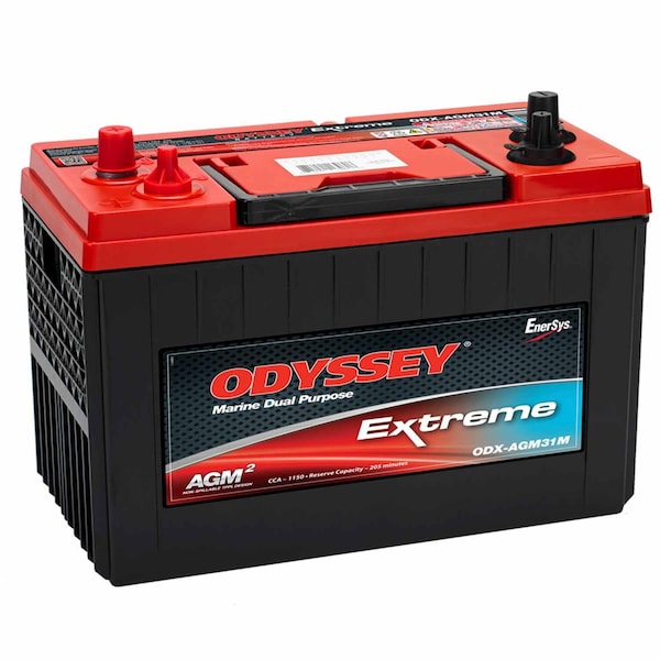 Odyssey Extreme 12V AGM Marine Dual Purpose Battery Group 31M - ODX-AGM31M