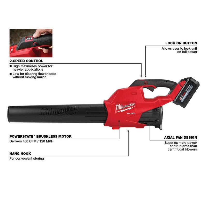Milwaukee M18 FUEL 8 in. 18V Lithium-Ion Brushless Cordless HATCHET Pruning Saw Kit w/Blower, 8.0 Ah, 6.0 Ah Battery, (2) Charger - 3004-21P-2724-21HD

Kit de sierra de poda inalámbrica con tecnología Brushless de 18V y 8 pulgadas Milwaukee M18 FUEL HATCHET con soplador, baterías de 8.0 Ah y 6.0 Ah, (2) cargadores - 3004-21P-2724-21HD