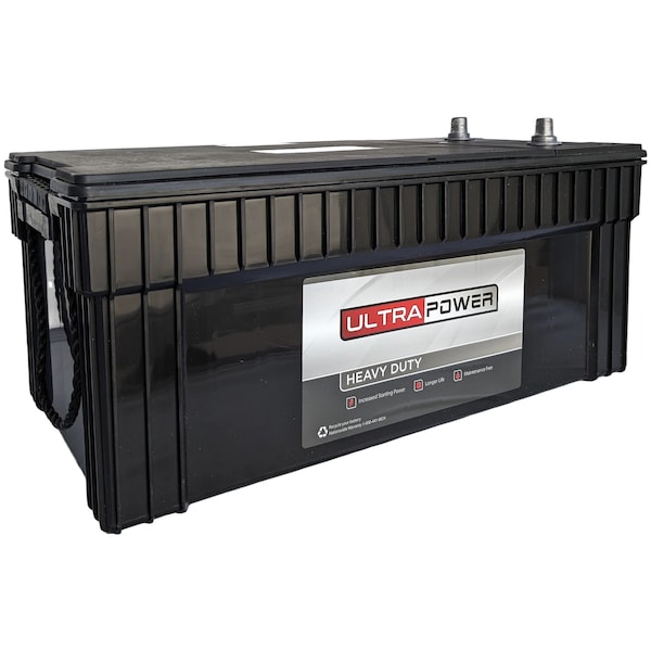 Ultrapower 12V 1400 CCA Maintenance-Free Heavy Duty Battery Group 8D - XH8D