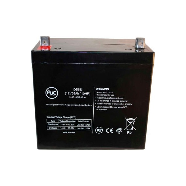 Battery Clerk AJC BB EVP20-12, EVP2012 12V 18Ah UPS Battery - BB-EVP20-12