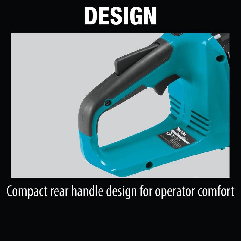 Batería de cadena de sierra LI-Ion BL Makita 18V X2 (36V) LXT Kit (4 baterías de 5.0Ah) con Kit de destornillador de impacto LXT 18V (3.0Ah) - XCU03PT1-XDT131