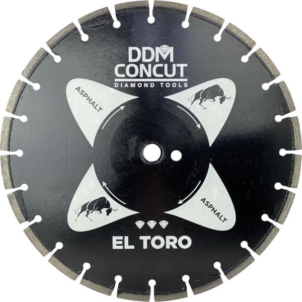 El Toro 12" X .125 X 1" - 20MM CURED CONCRETE GENERAL PURPOSE - 12SEG