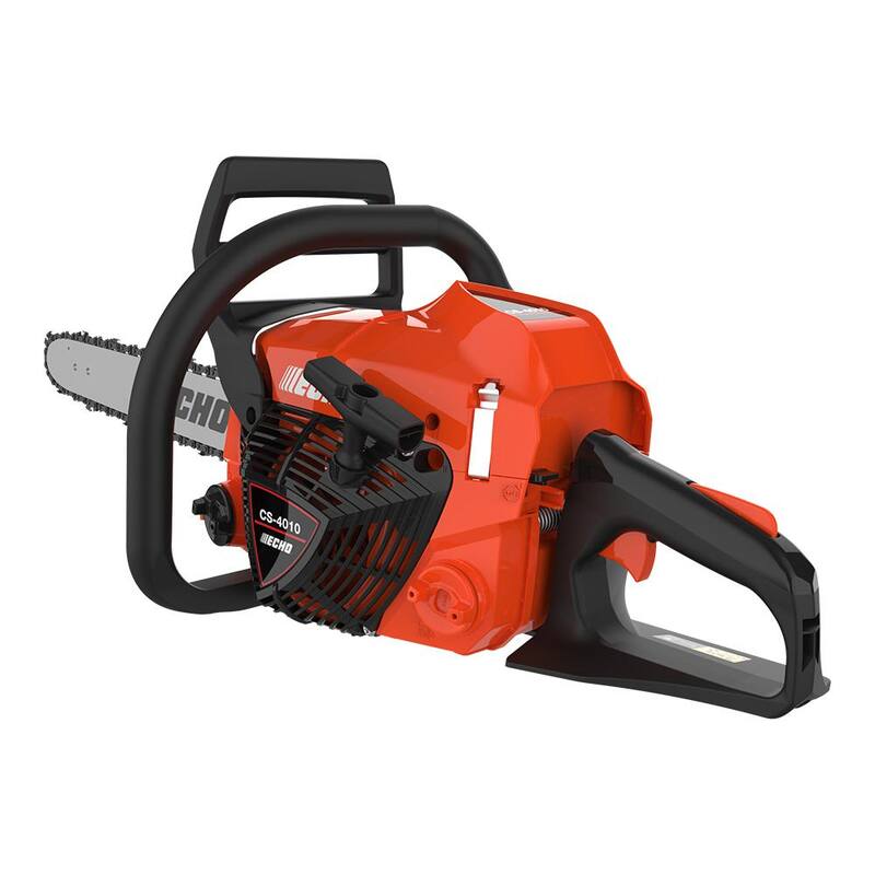 ECHO 18 pulgadas 41.6 cc Motosierra de gasolina de 2 tiempos con mango trasero - CS-4010-18
