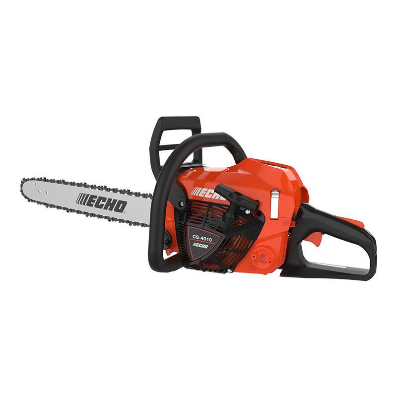 ECHO 18 pulgadas 41.6 cc Motosierra de gasolina de 2 tiempos con mango trasero - CS-4010-18
