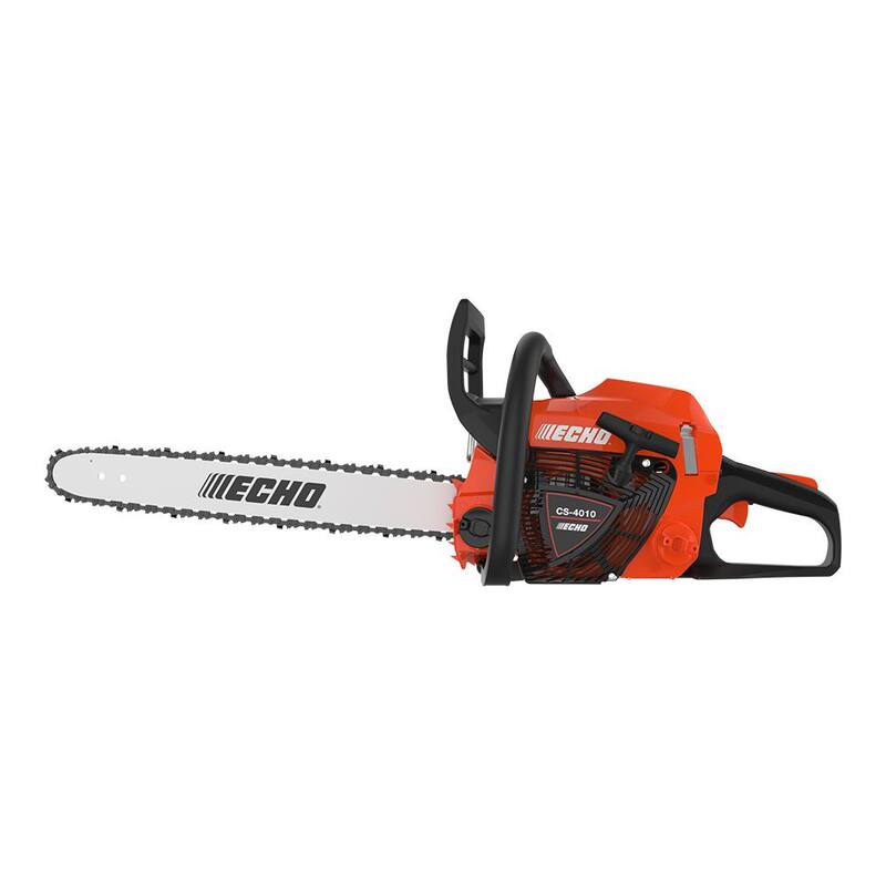 ECHO 18 pulgadas 41.6 cc Motosierra de gasolina de 2 tiempos con mango trasero - CS-4010-18
