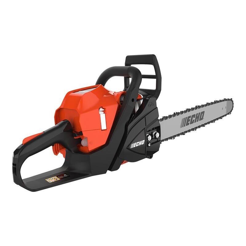 Motosierra con mango trasero a gas de 2 tiempos y 41.6 cc de 18 pulgadas con estuche resistente - CS-4010-18VP