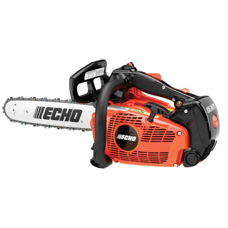 ECHO 16 pulgadas 35.8 cc Gas 2 tiempos Sierra de cadena de servicio pesado de grado profesional con empuñadura superior para arboristas - CS-355T-16