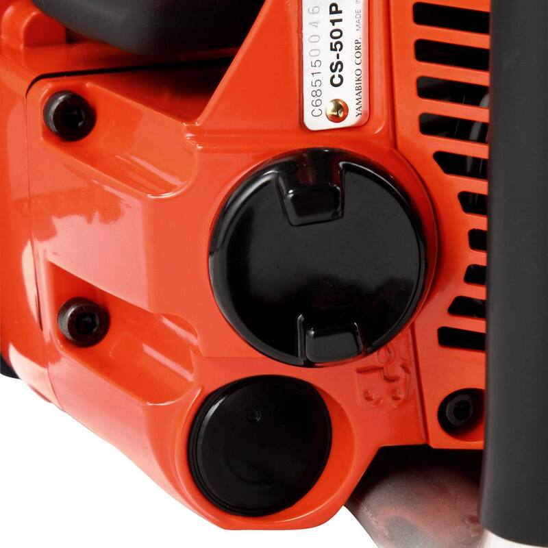 ECHO 20 pulgadas, motosierra a gas de 50.2 cc de 2 tiempos de la serie X con mango posterior - CS-501P-20